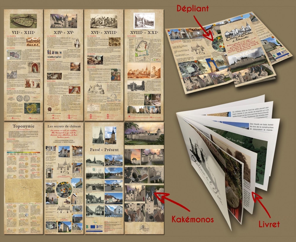 Médiation patrimoniale - Infographie • Restitution Historique • Design d'espaces